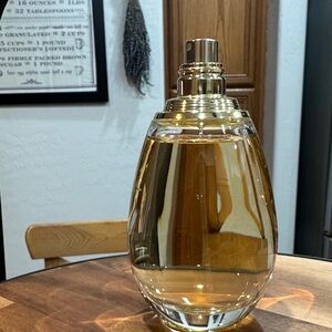 Dior Gold and Clear Perfume Bottle